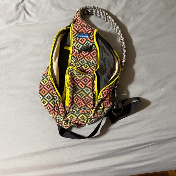 Kavu Multicolor Geometric Backpack - Picture 12 of 12
